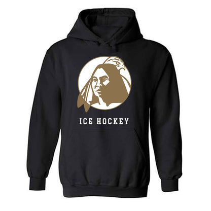 UNC Pembroke - NCAA Men's Ice Hockey : Pat Werve - Classic Shersey Hooded Sweatshirt-0