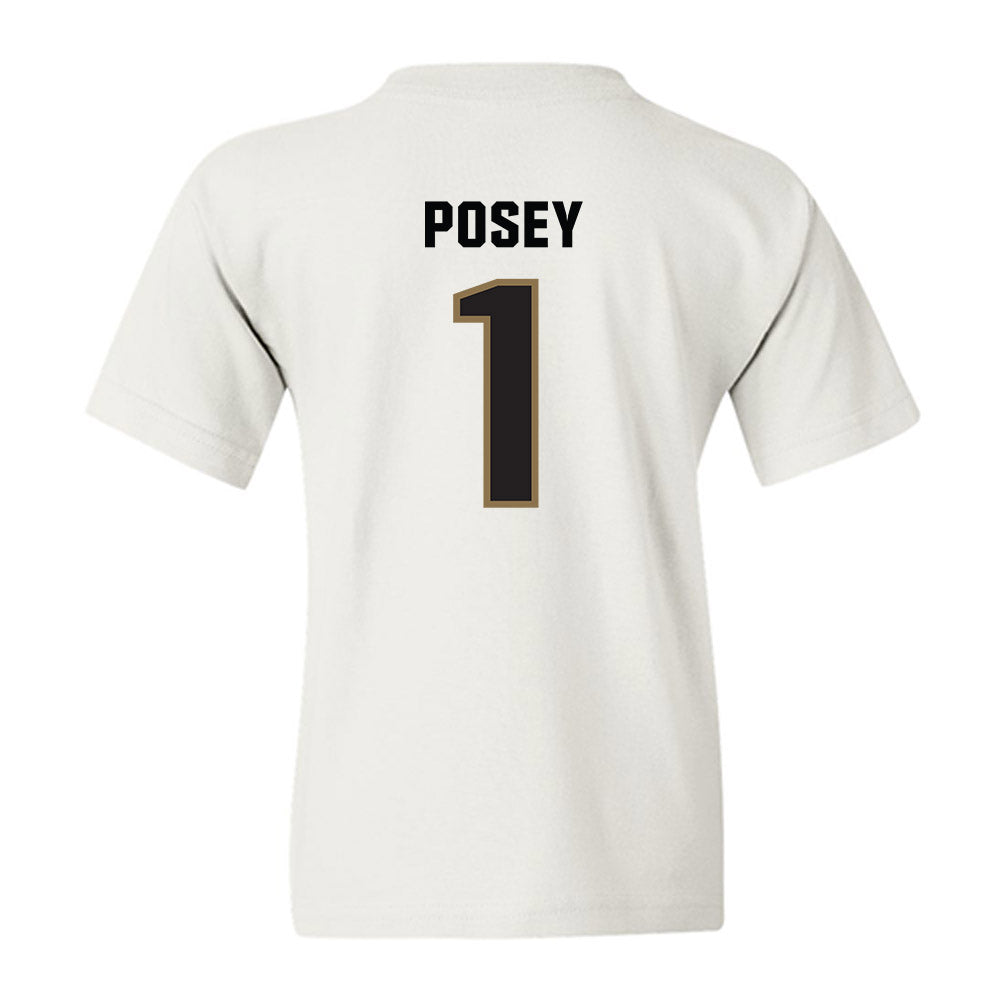 UNC Pembroke - NCAA Football : Miles Posey - Classic Shersey Youth T-Shirt-1