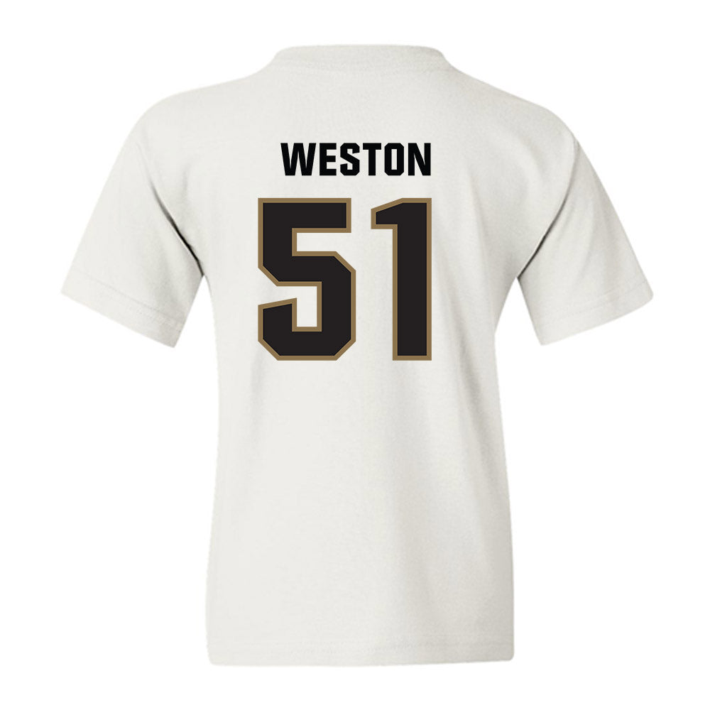 UNC Pembroke - NCAA Football : Brock Weston - Classic Shersey Youth T-Shirt-1