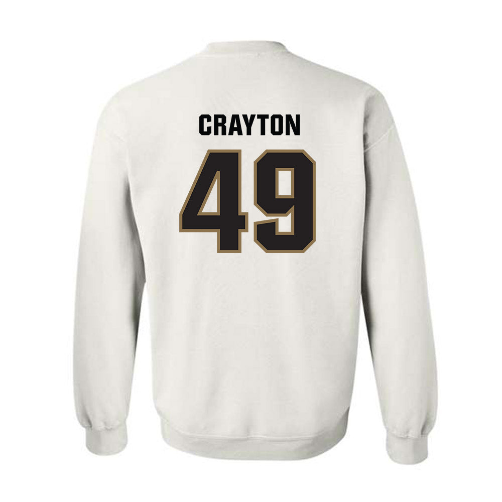 UNC Pembroke - NCAA Baseball : Michael Crayton - Classic Shersey Crewneck Sweatshirt-1