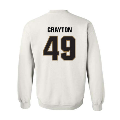 UNC Pembroke - NCAA Baseball : Michael Crayton - Classic Shersey Crewneck Sweatshirt-1