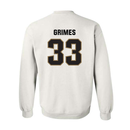 UNC Pembroke - NCAA Men's Basketball : Justin Grimes - Classic Shersey Crewneck Sweatshirt-1