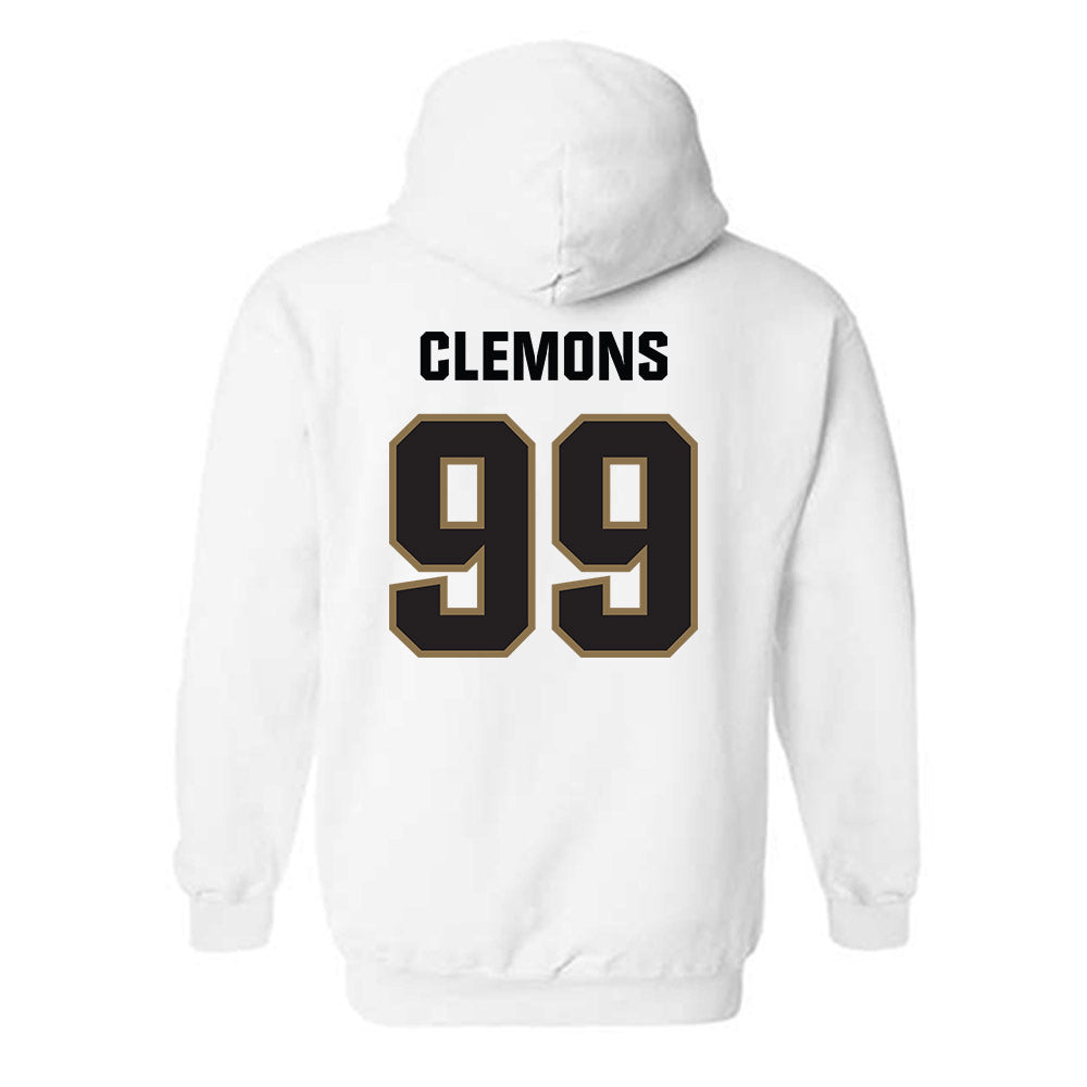 UNC Pembroke - NCAA Football : Jahari Clemons - Classic Shersey Hooded Sweatshirt-1