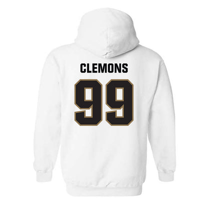 UNC Pembroke - NCAA Football : Jahari Clemons - Classic Shersey Hooded Sweatshirt-1
