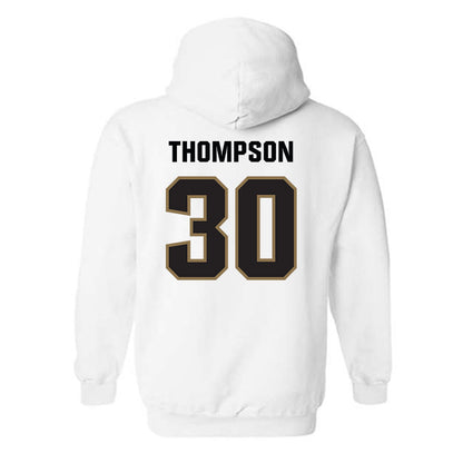 UNC Pembroke - NCAA Football : Brian Thompson - Classic Shersey Hooded Sweatshirt-1