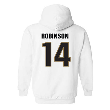 UNC Pembroke - NCAA Football : Tre Robinson - Classic Shersey Hooded Sweatshirt-1