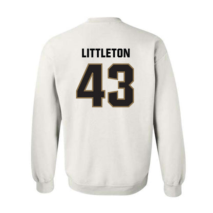 UNC Pembroke - NCAA Baseball : Garrett Littleton - Classic Shersey Crewneck Sweatshirt-1
