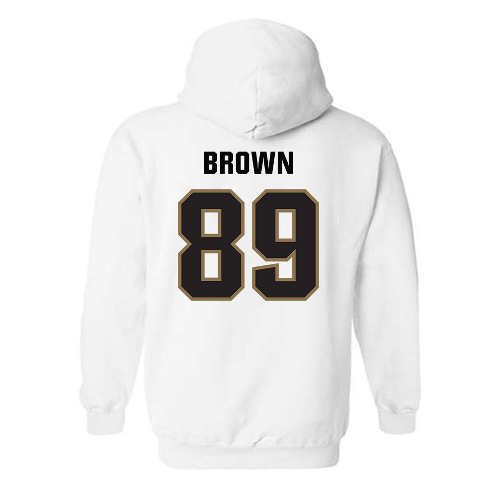 UNC Pembroke - NCAA Football : Malik Brown - Classic Shersey Hooded Sweatshirt-1
