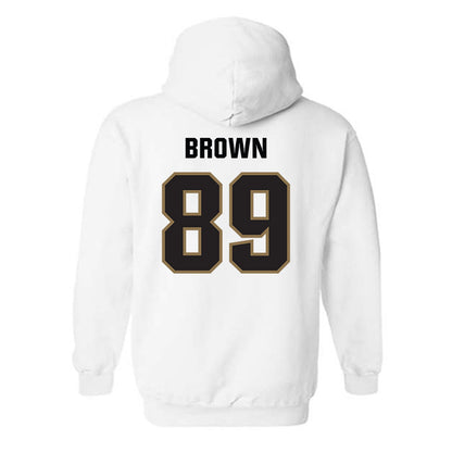 UNC Pembroke - NCAA Football : Malik Brown - Classic Shersey Hooded Sweatshirt-1