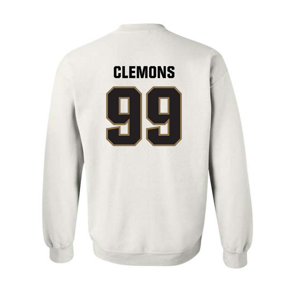 UNC Pembroke - NCAA Football : Jahari Clemons - Classic Shersey Crewneck Sweatshirt-1