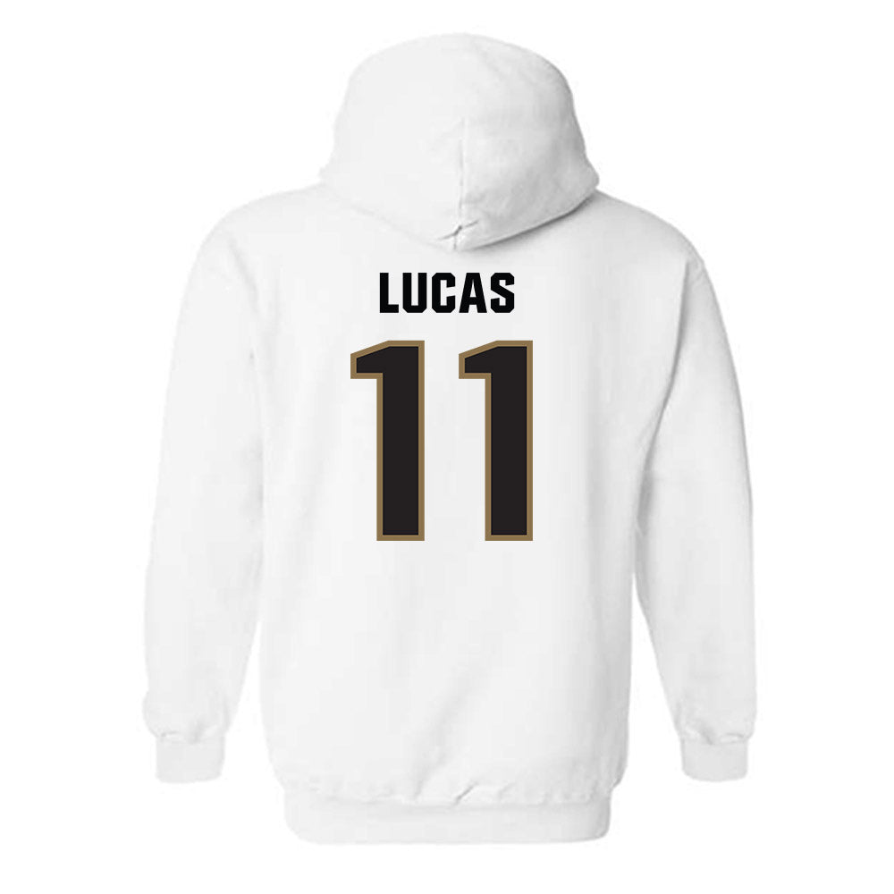 UNC Pembroke - NCAA Baseball : Landon Lucas - Classic Shersey Hooded Sweatshirt-1