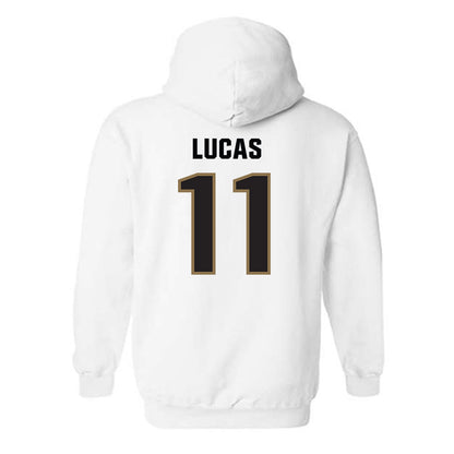 UNC Pembroke - NCAA Baseball : Landon Lucas - Classic Shersey Hooded Sweatshirt-1
