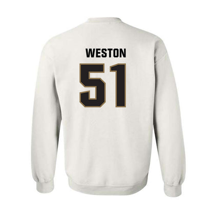 UNC Pembroke - NCAA Football : Brock Weston - Classic Shersey Crewneck Sweatshirt-1