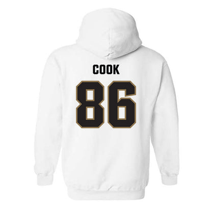 UNC Pembroke - NCAA Football : Logan Cook - Classic Shersey Hooded Sweatshirt-1