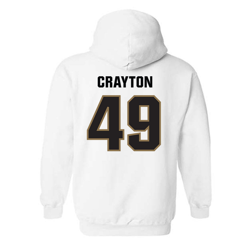UNC Pembroke - NCAA Baseball : Michael Crayton - Classic Shersey Hooded Sweatshirt-1
