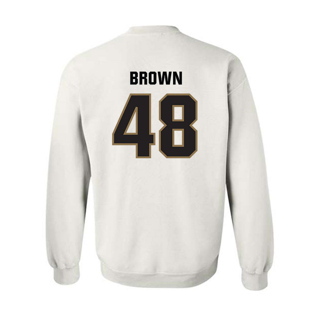 UNC Pembroke - NCAA Football : Jake Brown - Classic Shersey Crewneck Sweatshirt-1