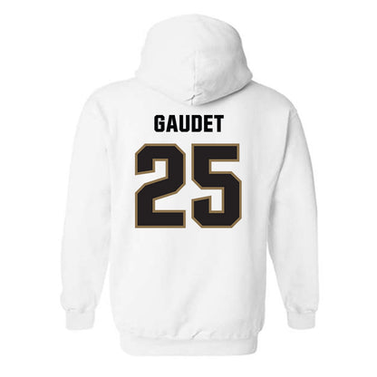 UNC Pembroke - NCAA Baseball : CJ Gaudet - Classic Shersey Hooded Sweatshirt-1