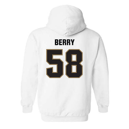 UNC Pembroke - NCAA Football : Cameron Berry - Classic Shersey Hooded Sweatshirt-1