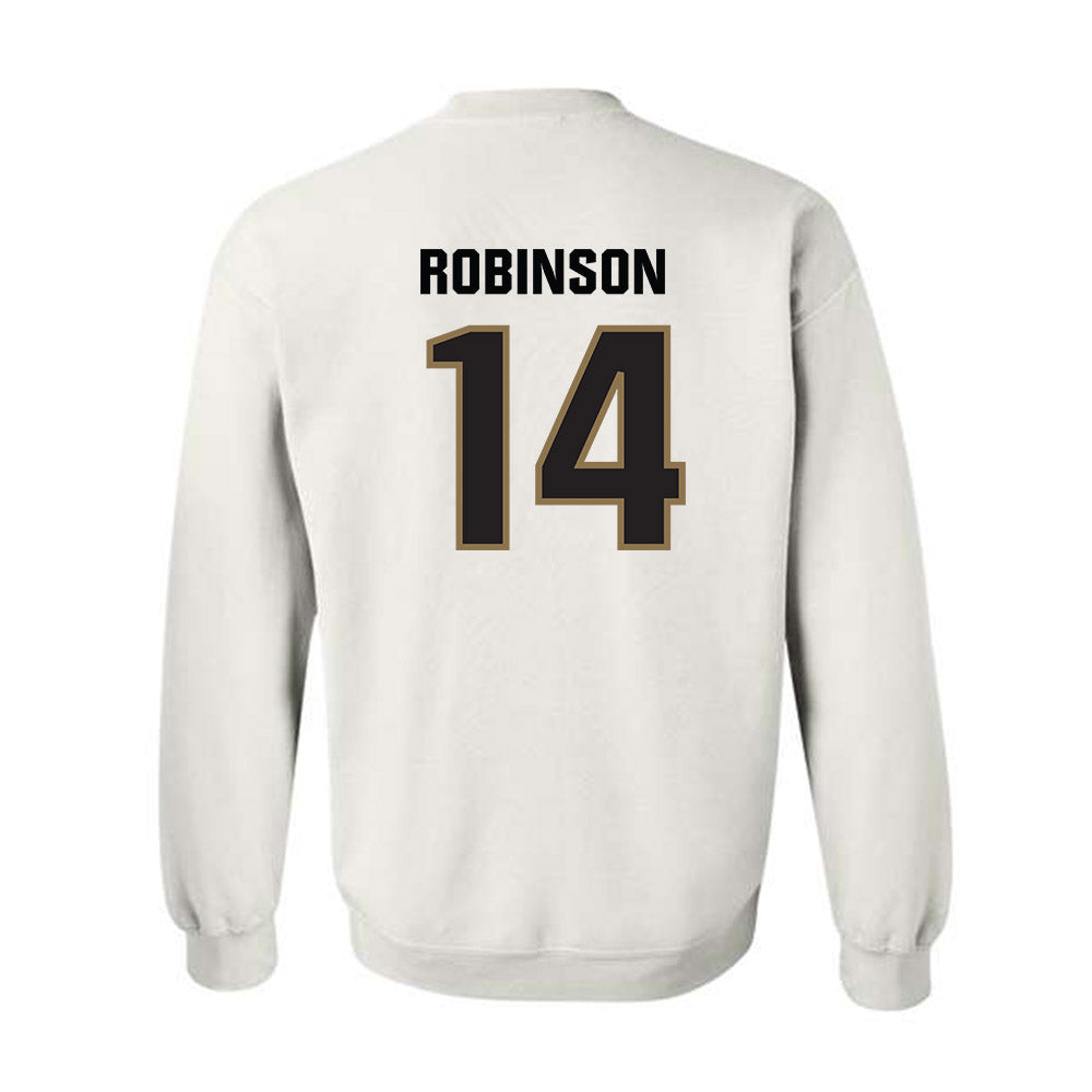 UNC Pembroke - NCAA Football : Tre Robinson - Classic Shersey Crewneck Sweatshirt-1