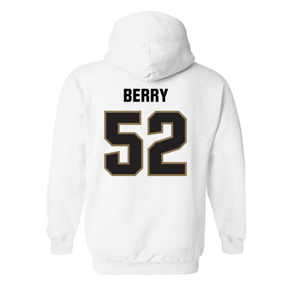 UNC Pembroke - NCAA Football : Malik Berry - Classic Shersey Hooded Sweatshirt-1