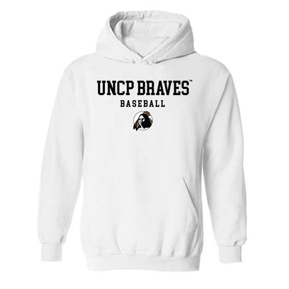 UNC Pembroke - NCAA Baseball : Jay Leonard - Classic Shersey Hooded Sweatshirt-0