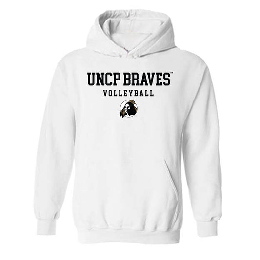 UNC Pembroke - NCAA Women's Volleyball : Tyler Patterson - Classic Shersey Hooded Sweatshirt-0