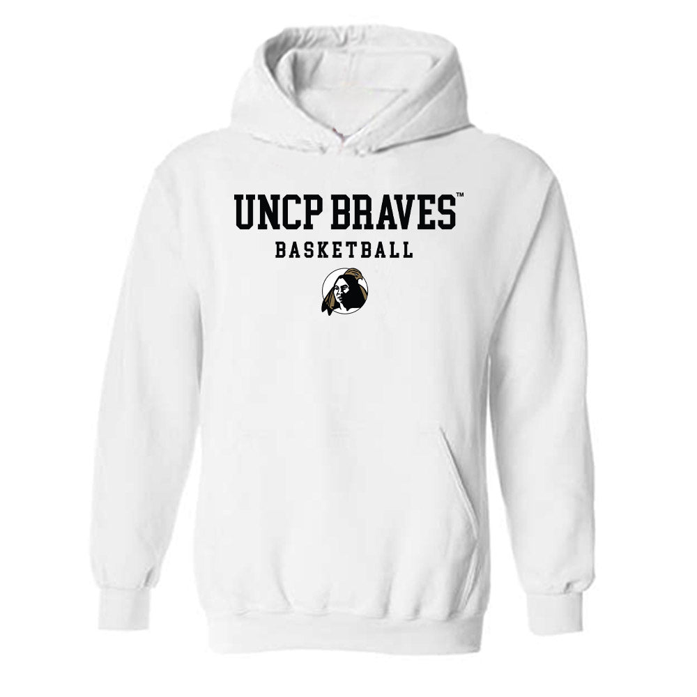 UNC Pembroke - NCAA Men's Basketball : Justin Grimes - Classic Shersey Hooded Sweatshirt-0