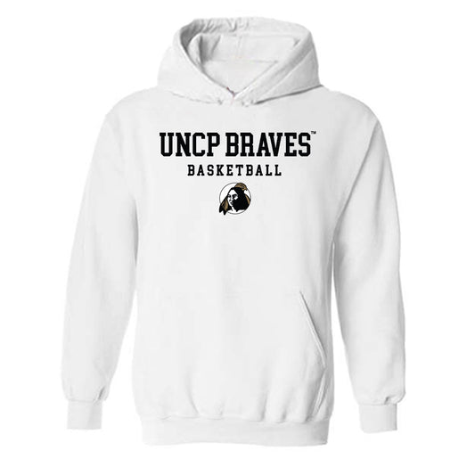 UNC Pembroke - NCAA Men's Basketball : Demar Anderson - Classic Shersey Hooded Sweatshirt-0