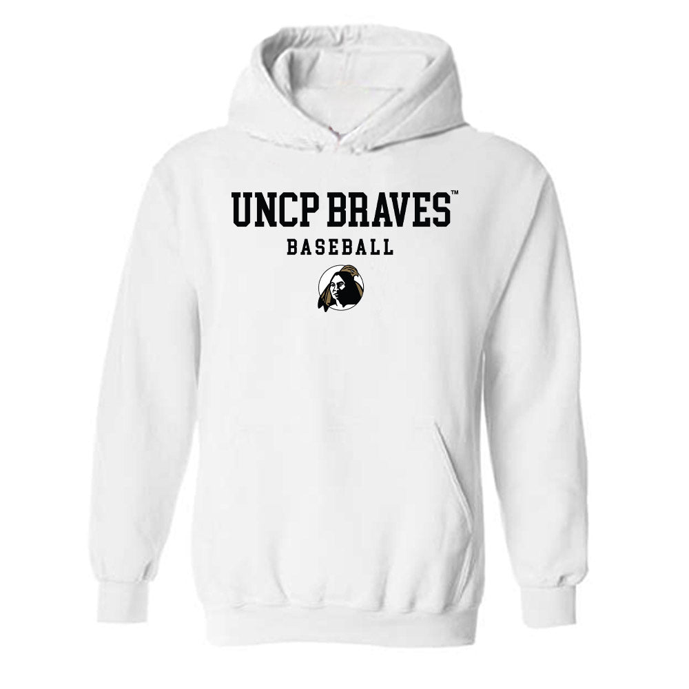 UNC Pembroke - NCAA Baseball : Daniel Stephens - Classic Shersey Hooded Sweatshirt-0
