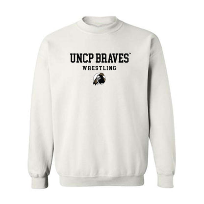 UNC Pembroke - NCAA Wrestling : Chance Cottingham - Classic Shersey Crewneck Sweatshirt-0