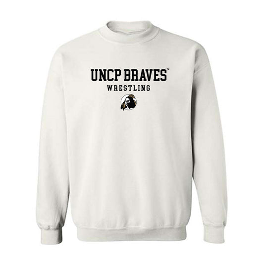 UNC Pembroke - NCAA Wrestling : Chance Cottingham - Classic Shersey Crewneck Sweatshirt-0