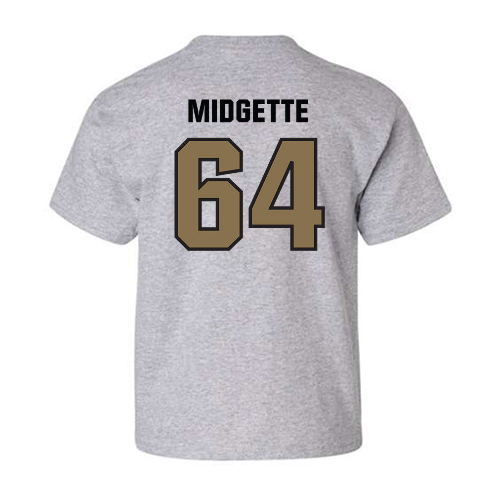 UNC Pembroke - NCAA Football : Asa Midgette - Classic Shersey Youth T-Shirt-1