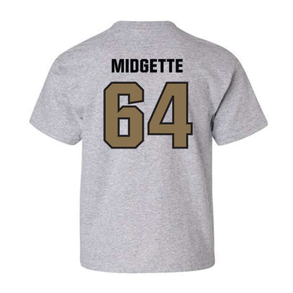 UNC Pembroke - NCAA Football : Asa Midgette - Classic Shersey Youth T-Shirt-1