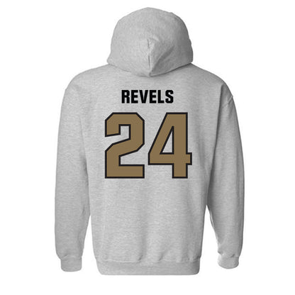 UNC Pembroke - NCAA Baseball : Cameron Revels - Classic Shersey Hooded Sweatshirt-1