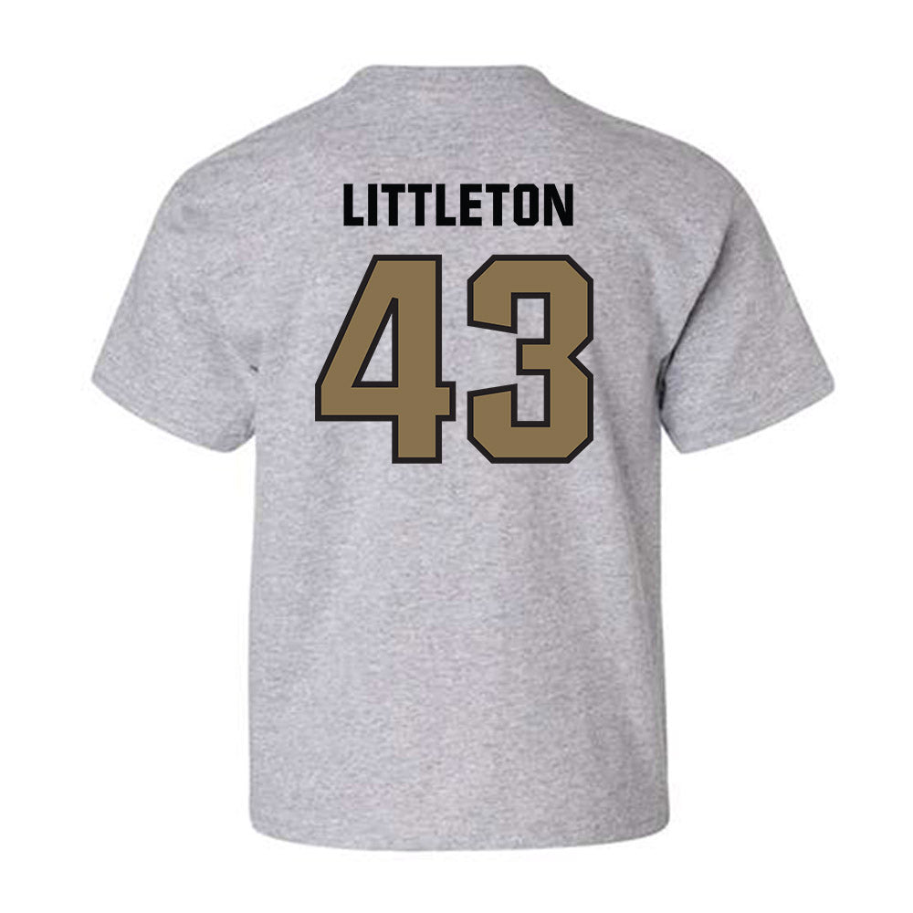 UNC Pembroke - NCAA Baseball : Garrett Littleton - Classic Shersey Youth T-Shirt-1