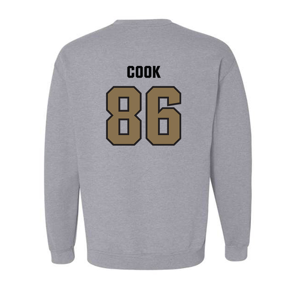 UNC Pembroke - NCAA Football : Logan Cook - Classic Shersey Crewneck Sweatshirt-1