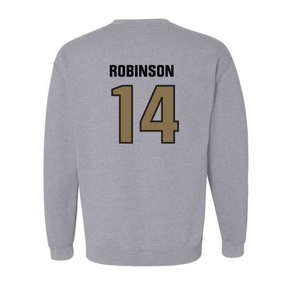 UNC Pembroke - NCAA Football : Tre Robinson - Classic Shersey Crewneck Sweatshirt-1