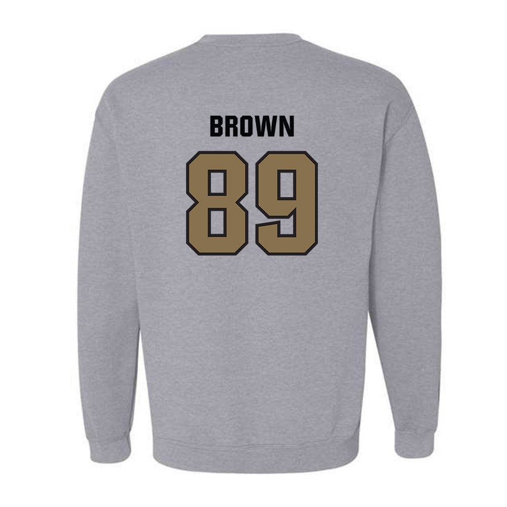 UNC Pembroke - NCAA Football : Malik Brown - Classic Shersey Crewneck Sweatshirt-1