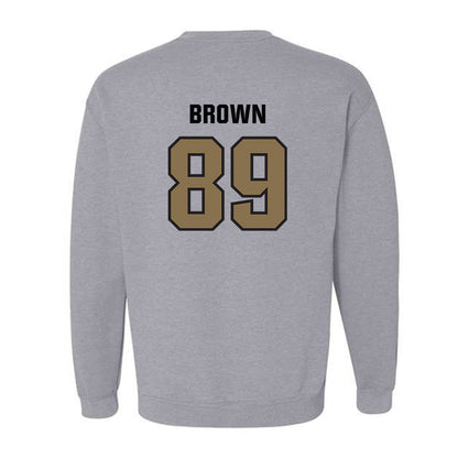 UNC Pembroke - NCAA Football : Malik Brown - Classic Shersey Crewneck Sweatshirt-1