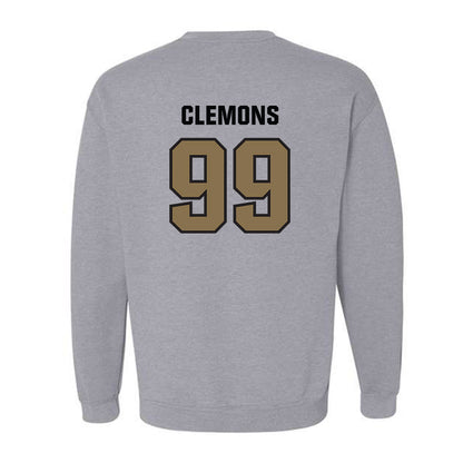 UNC Pembroke - NCAA Football : Jahari Clemons - Classic Shersey Crewneck Sweatshirt-1