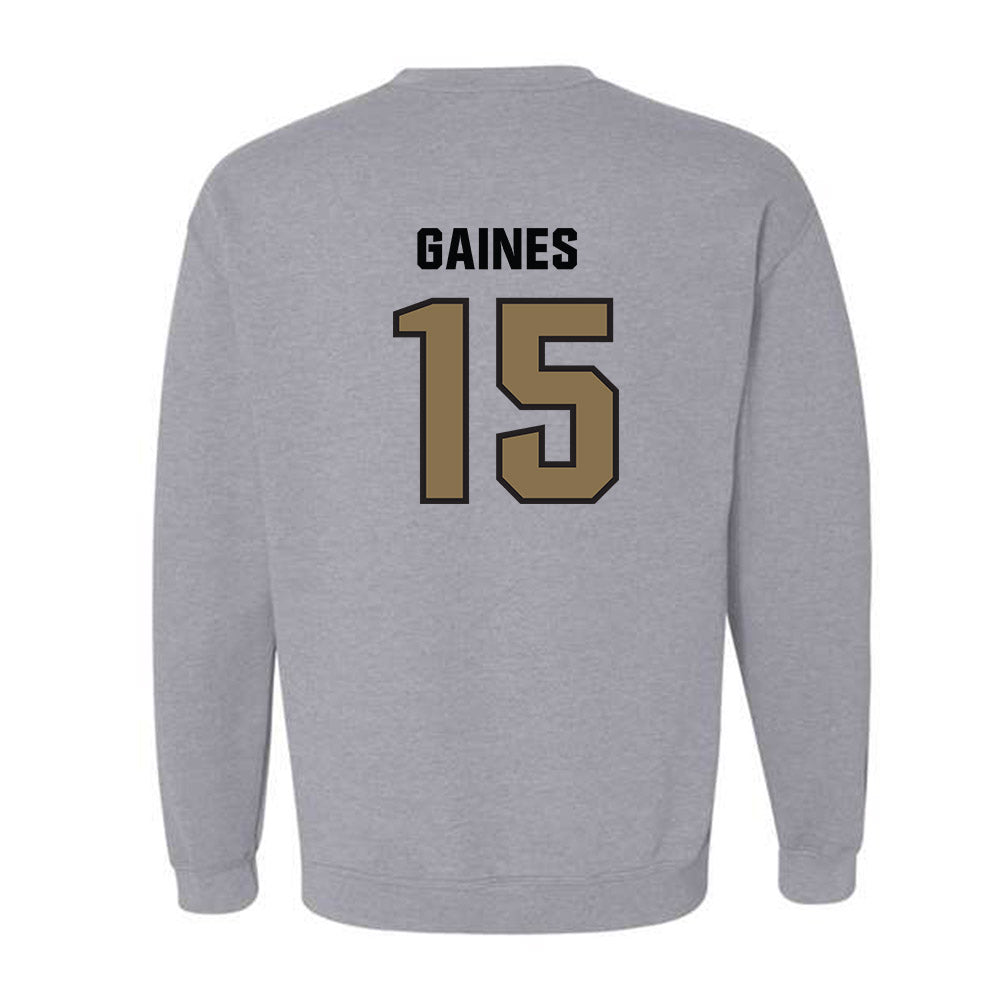 UNC Pembroke - NCAA Women's Volleyball : Deorri Gaines - Classic Shersey Crewneck Sweatshirt-1