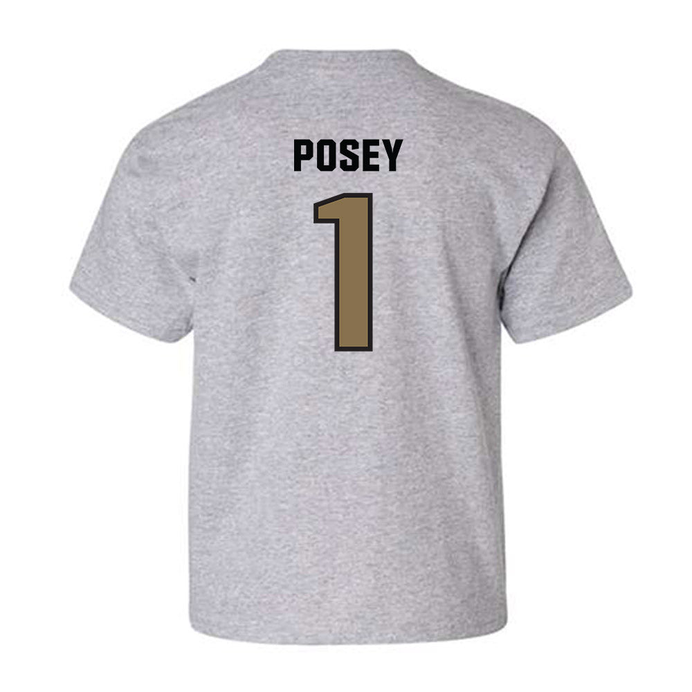 UNC Pembroke - NCAA Football : Miles Posey - Classic Shersey Youth T-Shirt-1