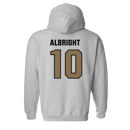 UNC Pembroke - NCAA Football : JaQuan Albright - Classic Shersey Hooded Sweatshirt-1