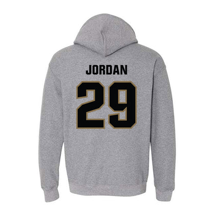 UNC Pembroke - NCAA Football : Cedric Jordan - Classic Shersey Hooded Sweatshirt-1