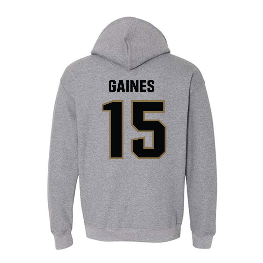 UNC Pembroke - NCAA Women's Volleyball : Deorri Gaines - Classic Shersey Hooded Sweatshirt-1