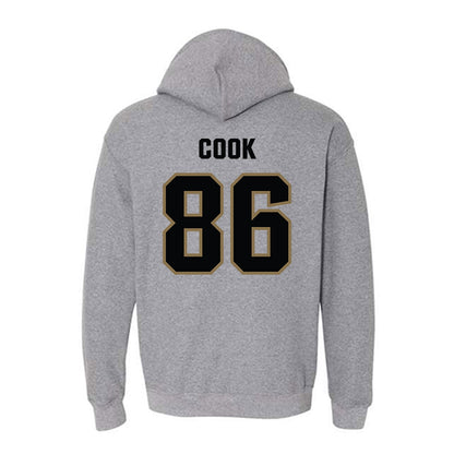 UNC Pembroke - NCAA Football : Logan Cook - Classic Shersey Hooded Sweatshirt-1