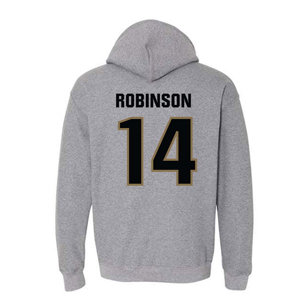 UNC Pembroke - NCAA Football : Tre Robinson - Classic Shersey Hooded Sweatshirt-1