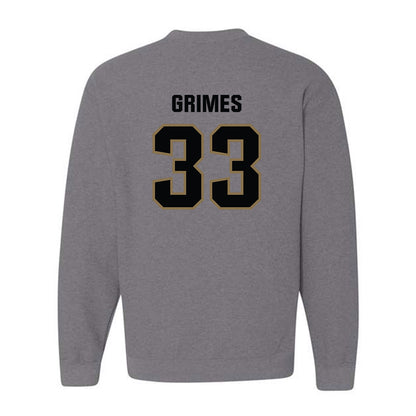 UNC Pembroke - NCAA Men's Basketball : Justin Grimes - Classic Shersey Crewneck Sweatshirt-1