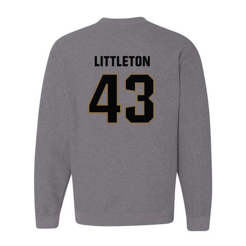 UNC Pembroke - NCAA Baseball : Garrett Littleton - Classic Shersey Crewneck Sweatshirt-1