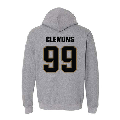 UNC Pembroke - NCAA Football : Jahari Clemons - Classic Shersey Hooded Sweatshirt-1